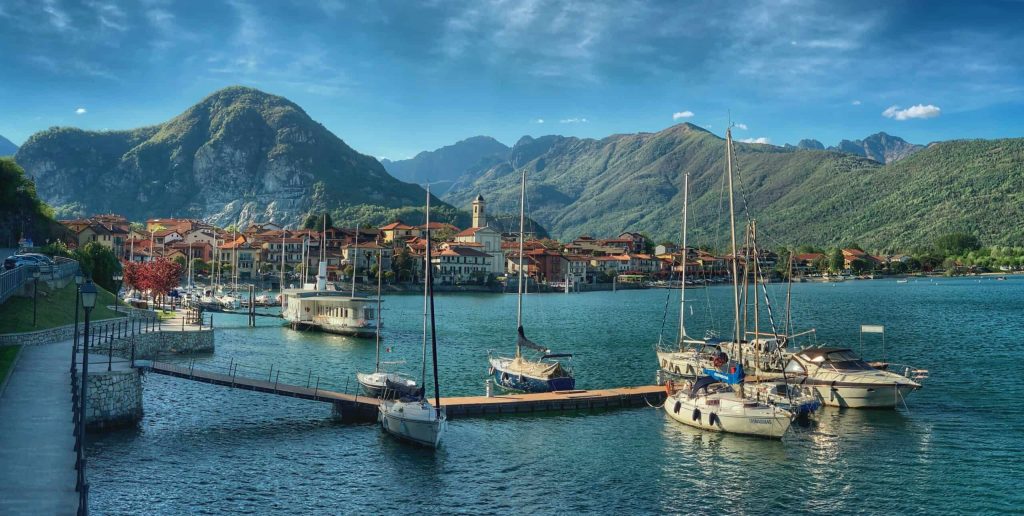 Feriolo sul Lago Maggiore con il Mont'Orfano