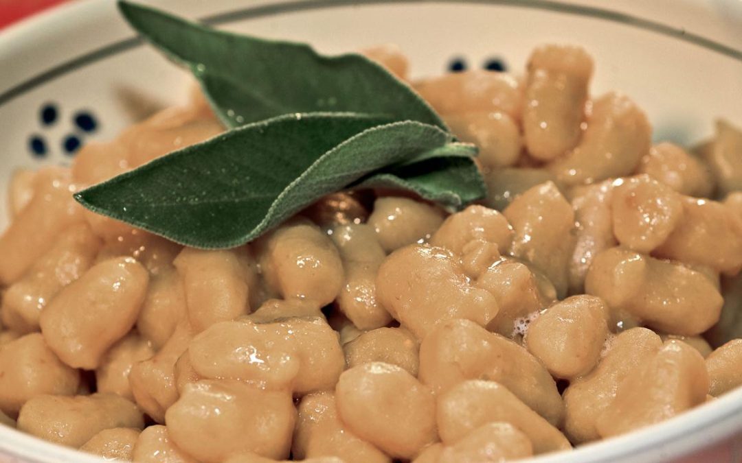 Gnocchi Ossola với bí ngô, hạt dẻ và phô mai Toma