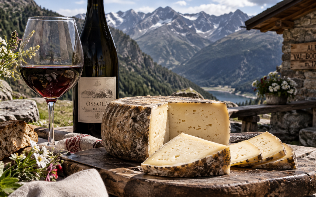 Wijn en Monscera-kaas: de combinatie met Grasso d’Alpe uit Val Bognanco