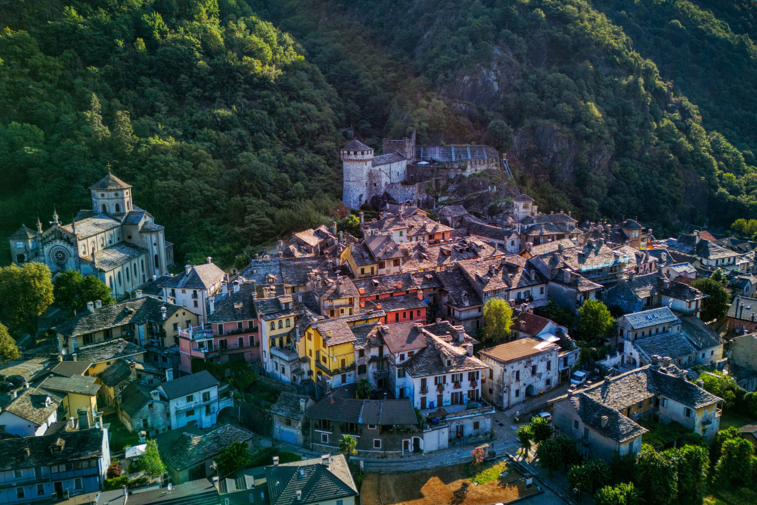 Il borgo storico di Vogogna in Val d'Ossola