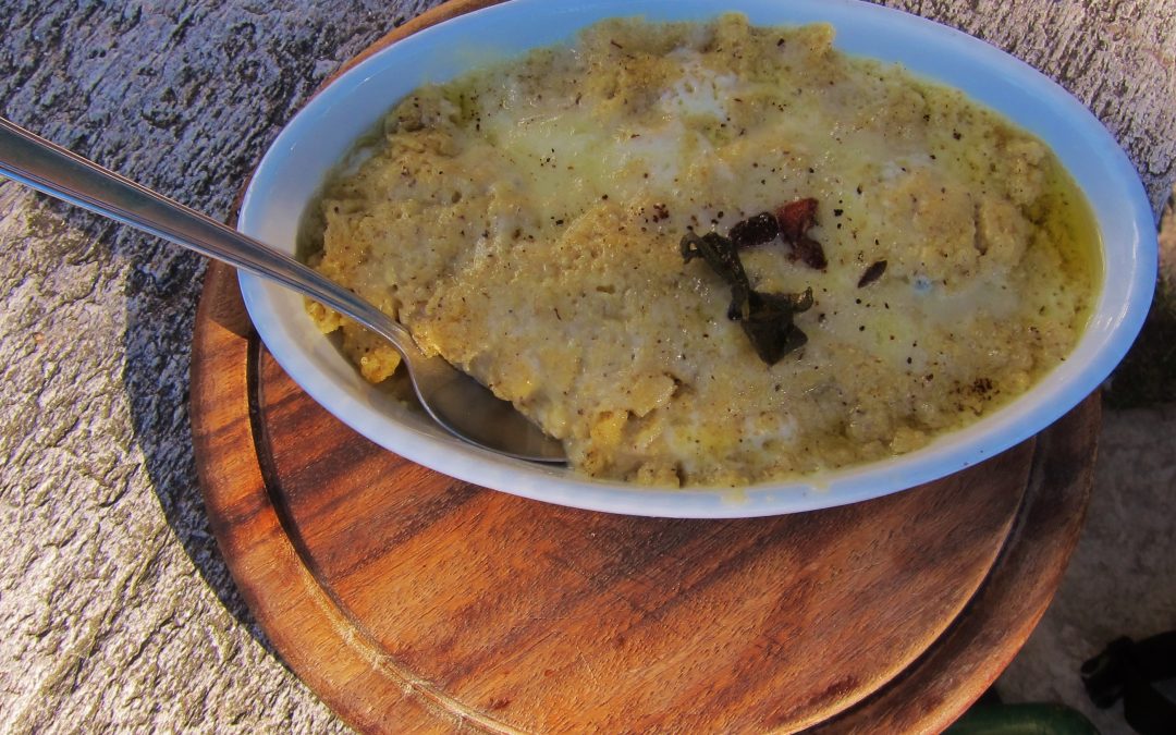Polenta concia
