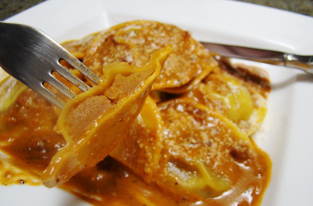 Raviolis à la mascarpa