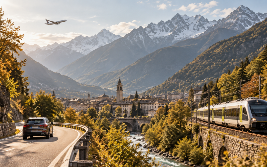 Come arrivare in Val d’Ossola: treno, auto e aereo